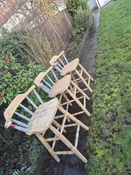 Photo of free Wooden Bar Stool (SM5) #1