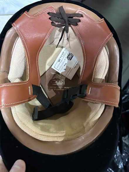 Photo of free Older English riding helmet (McKellar Park) #3