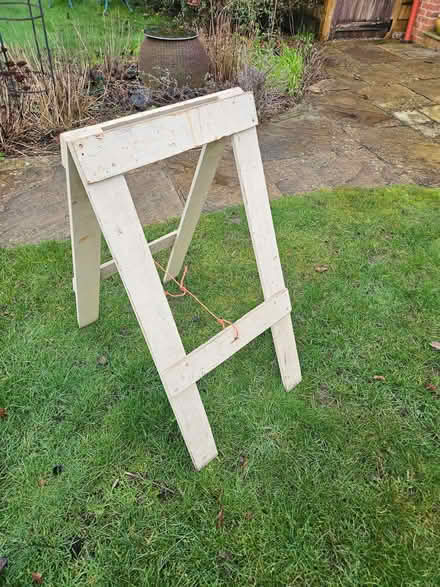 Photo of free folding wooden prop (Binfield Heath RG9) #1
