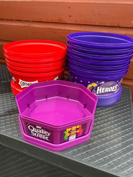 Photo of free Empty sweet tubs (Elmdon Heath B91) #1