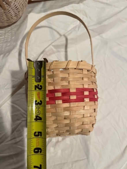 Photo of free Tan and Red Basket (Farmington Hills) #4