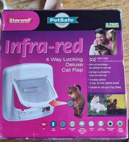 Photo of free Petsafe infra red locking cat flap (Grange EH9) #1