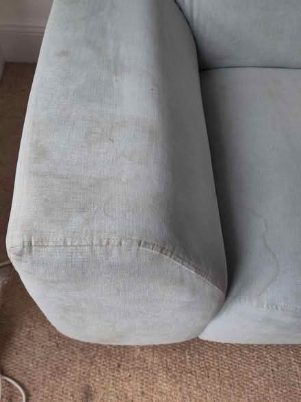Photo of free Comfy 3-4 seater sofa, light blue (Bristol BS3) #3