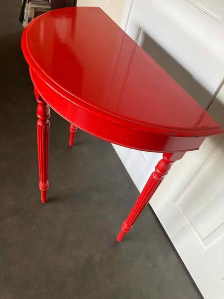 Photo of free Red console table (Bugbrooke) #3