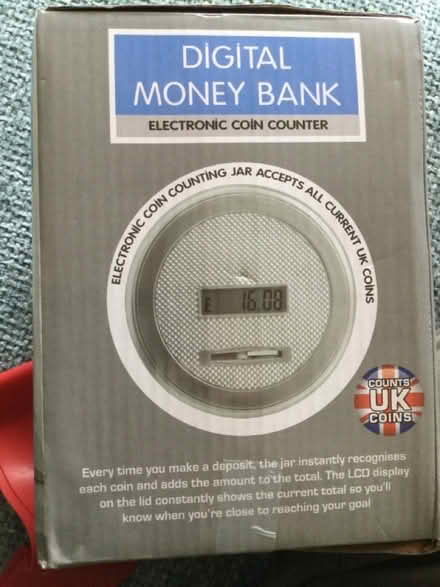 Photo of free Digital money bank/coin counter (Hampton Magna CV35) #2