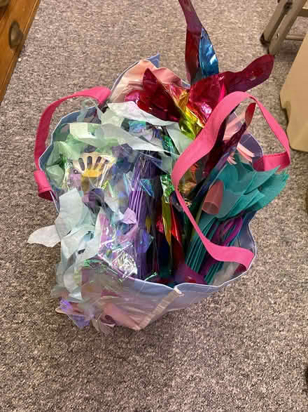 Photo of free bag of party decorations, happy birthday banners + all sorts (Broadwater BN14) #1