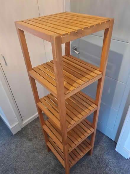 Photo of free Wooden shelving unit (Spondon DE21) #2