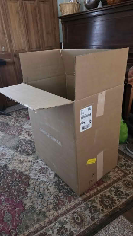 Photo of free Very large box and bubble wrap (Winchester) #1