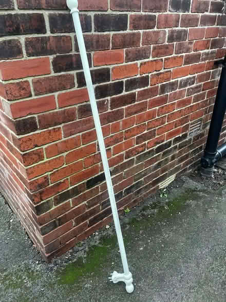 Photo of free White curtain rail (Wisewood S6) #1