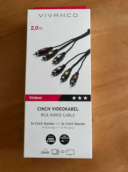 Photo of free RCA video cables (Witney OX28) #1