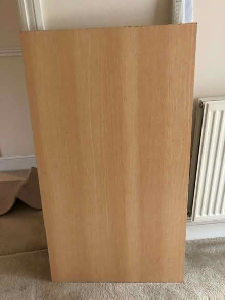 Photo of free 18mm beech veneered furniture board (chipboard) 600 x 1.070 (Wood Farm OX3) #1