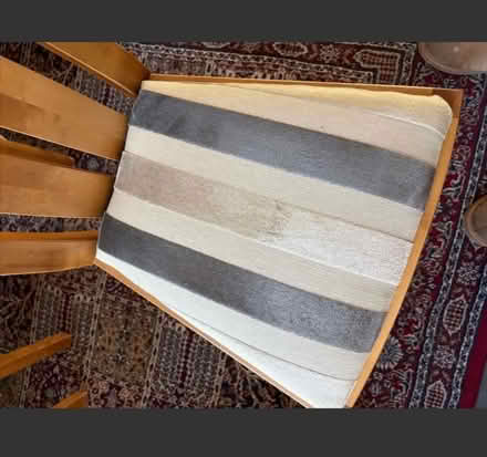 Photo of free 2 High back wooden dining chairs (WA5) #3