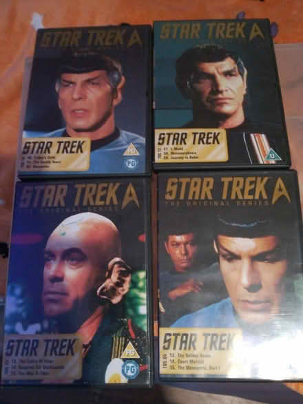 Photo of free 4 star trek TOS dvds (Halifax HX2) #1
