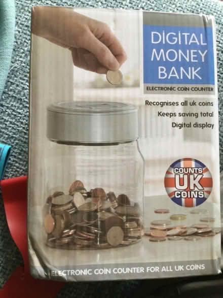 Photo of free Digital money bank/coin counter (Hampton Magna CV35) #1