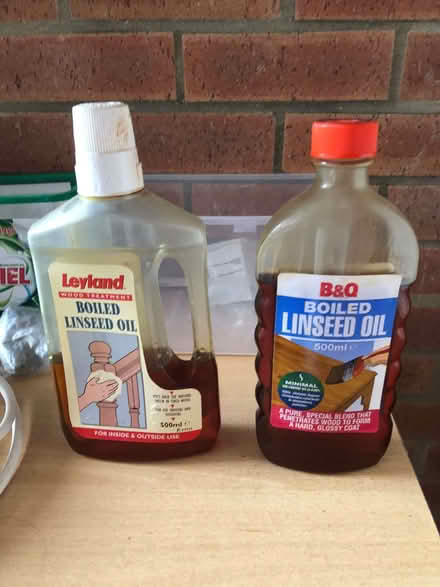 Photo of free Boiled Linseed Oil (wood coating) (Wood Farm OX3) #1