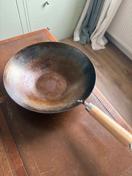 Photo of free Carbon Steel Wok + Cast Iron Skillet (Forest Gate E7) #2