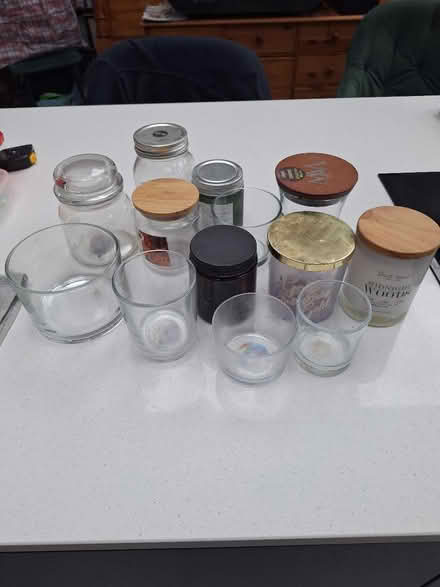 Photo of free Empty jars for candles (CR5 old coulsdon) #2