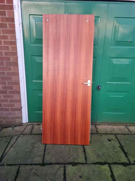 Photo of free Internal door, used, wood veneer (Cheadle Hulme SK8) #1