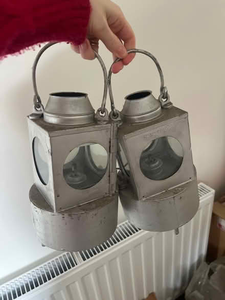 Photo of free Silver railway lanterns (Stanway, CO3) #1