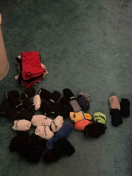 Photo of free Kids M&S/Next pants & socks- 6-9yrs (Woodside SE25) #3