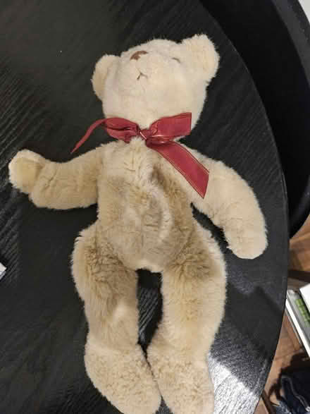 Photo of free Beaded teddy bear (Northfleet da11) #2