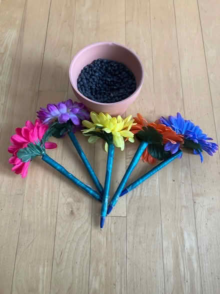 Photo of free DIY Pen bouquet (Crystal Beach) #2