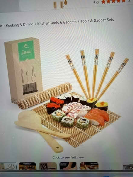 Photo of Sushi making items (Minchinhampton Stroud) #1