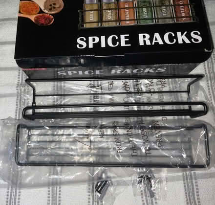 Photo of free 2 Brand New black Spice Racks (Southfields SW19) #1