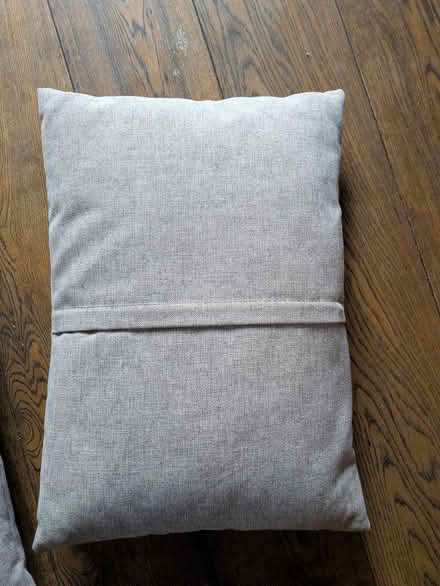 Photo of free Two grey sofa cushion (Old Trafford, M16) #2
