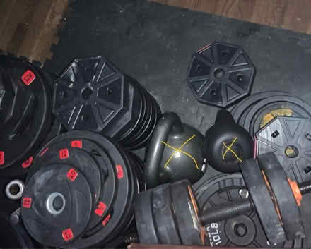 Photo of free Weights (3650 Hill Acres Rd SW Atlanta) #1