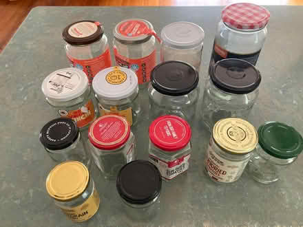 Photo of free Glass jars, various sizes with lids (Mount Waverley) #1