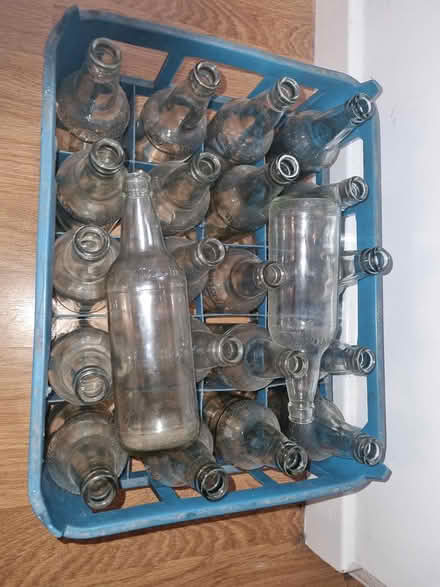 Photo of free 70 Clear Glass 1 pint Beer Bottles (HR6 area) #2