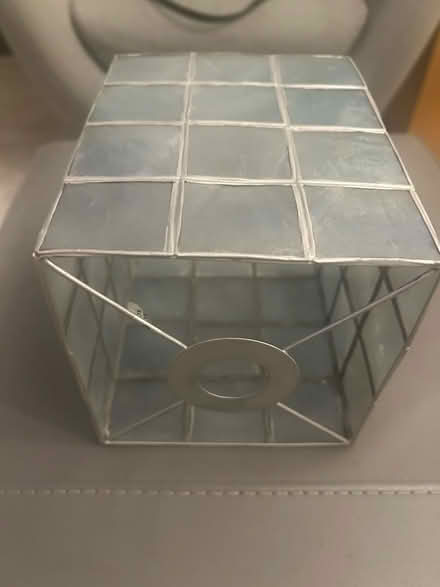 Photo of free Capiz shell style light shade (Harlow Fields DE22) #3