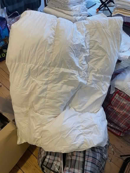 Photo of free blankets, towels duvet & cover (Haringey, near St Ann's, N15) #1