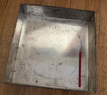Photo of free Large square baking tin (Aberriw SY21) #2