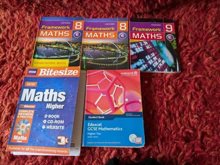Photo of free Maths Year 8&9 + GCSE books (Herne Hill /North Dulwich SE24) #1