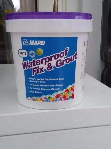 Photo of free Fix and Grout Tile Adhesive (TN31) #1