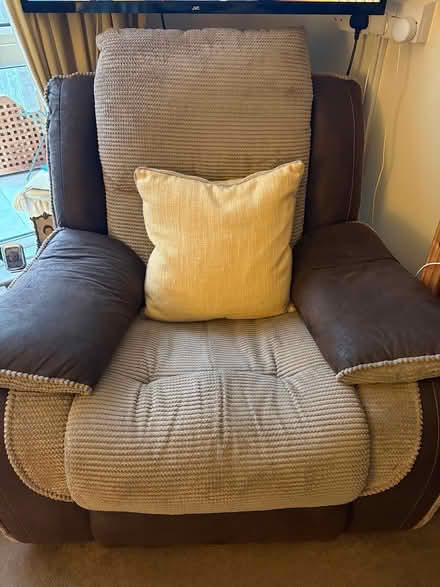 Photo of free 2 seater and arm chair (Old coulsdon) #1