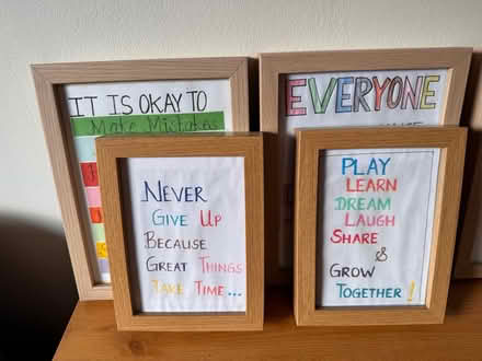 Photo of free Rainbow affirmation framed print (Hemel Hempstead HP2) #1