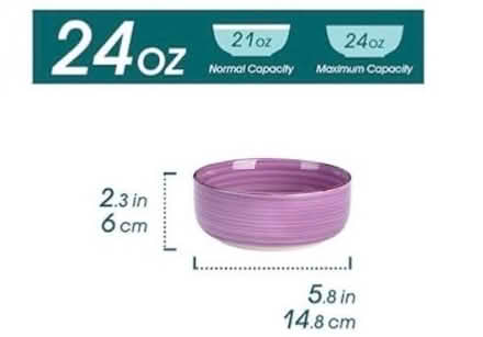 Photo of free 6 Different Colourful Cereal Bowls (Southfields SW19) #3