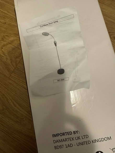 Photo of free Floor lamp cordless (BR1) #1