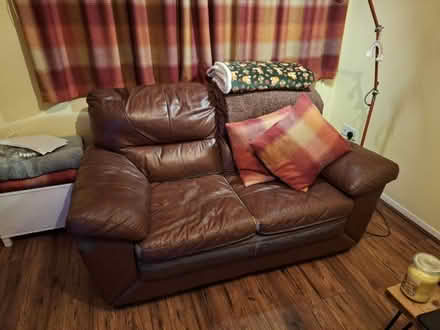Photo of free Brown 2 seater sofa (Freshbrook SN5) #1