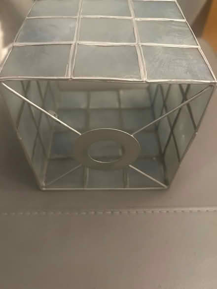 Photo of free Capiz shell style light shade (Harlow Fields DE22) #4