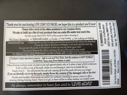 Photo of free NICE Packs (Willow Glen) #2