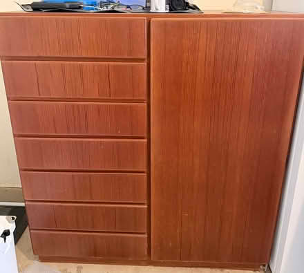 Photo of free Tall Wood Dresser (Dorsey Hall near 108) #2
