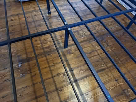 Photo of free King Size Bed Frame Black (SE23) #2