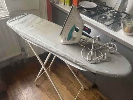 Photo of free Iron and ironing board (Barnsbury N1) #1