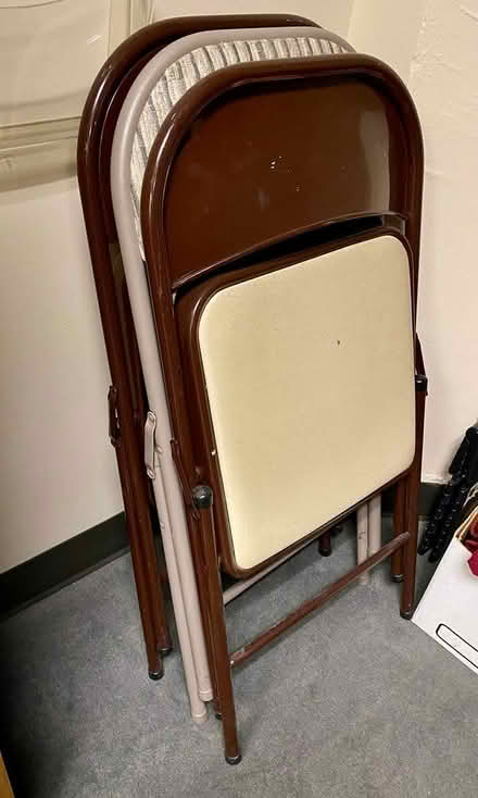 Photo of free Folding Chairs (Downtown) #1