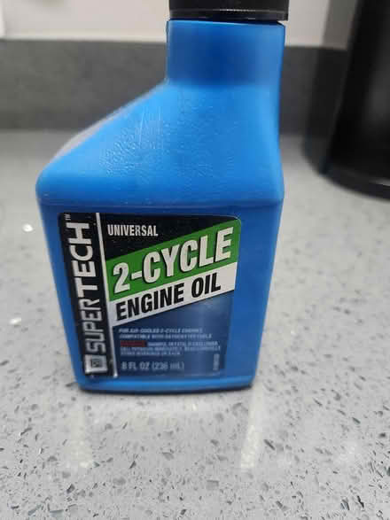 Photo of free 2 stroke oil (Southwest Cupertino) #1