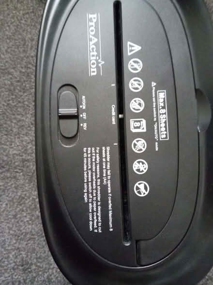 Photo of free Shredder (Deepdale PR1) #2